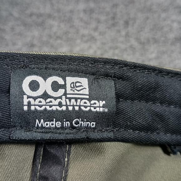 Jeep Hat Cap Strap Back Olive Green Patch Embroidered Mens Dad Hat Twill Canvas - Picture 10 of 10